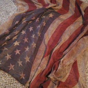 American Flag Scarf